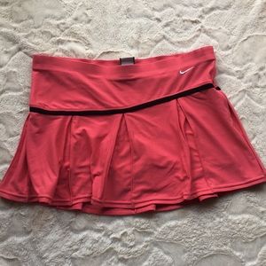 Nike Mini Tennis Sports Pleated Pink Skort Medium